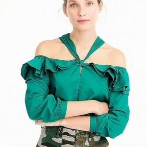 J.crew off the shoulder top